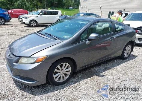 2012 Honda Civic Ex z USA, uszkodzony, nr VIN 2HGFG3B87CH513936